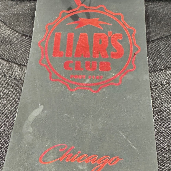 Liar’s Club Misfit Women’s Black Long Fringe Sleeve Ghost Bella Top Size L NWT - Picture 7 of 10